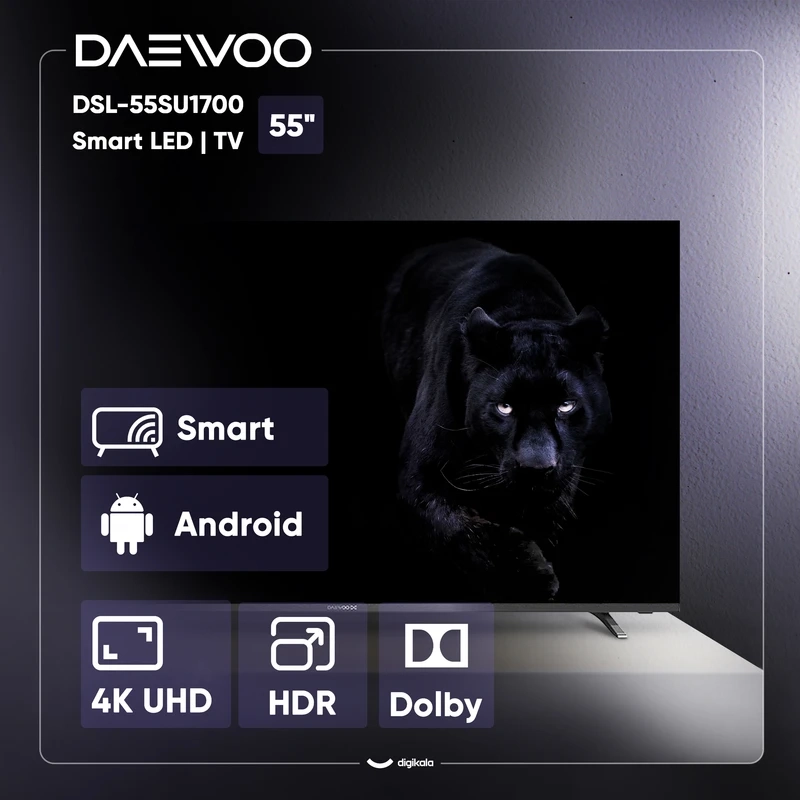 تلوزیون هوشمند دوو مدل DSL-55S6600EU