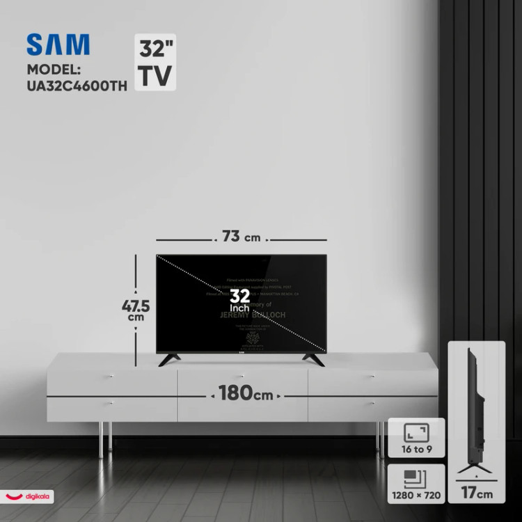 تلویزیون سام الکترونیک مدل UA32C4600TH