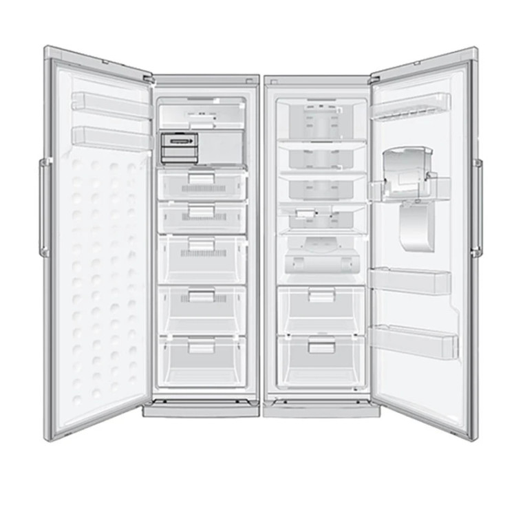یخچال و فریزر دوقلو 40 فوت سام مدل RR60-RZ60/W