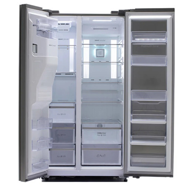 یخچال و فریزر ساید بای ساید 35 فوت اسنوا مدل SN8S- 3035SS