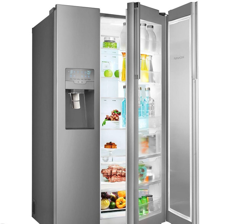 یخچال و فریزر 32فوت اسنوا مدل SN8S-3032SS