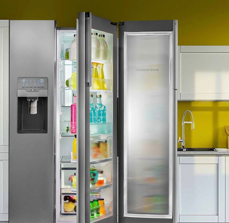 یخچال و فریزر 32فوت اسنوا مدل SN8S-3032SS