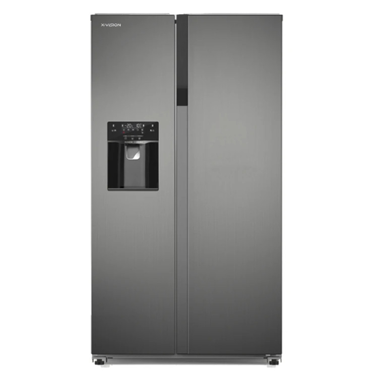 یخچال فریزر ساید بای ساید 28 فوت ایکس ویژن مدل HS600-WI/SI