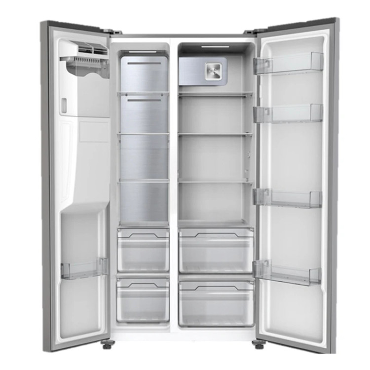 یخچال و فریزر دوقلو ایکس ویژن مدل KTR630/KTF630 رنگ سفید و استیل