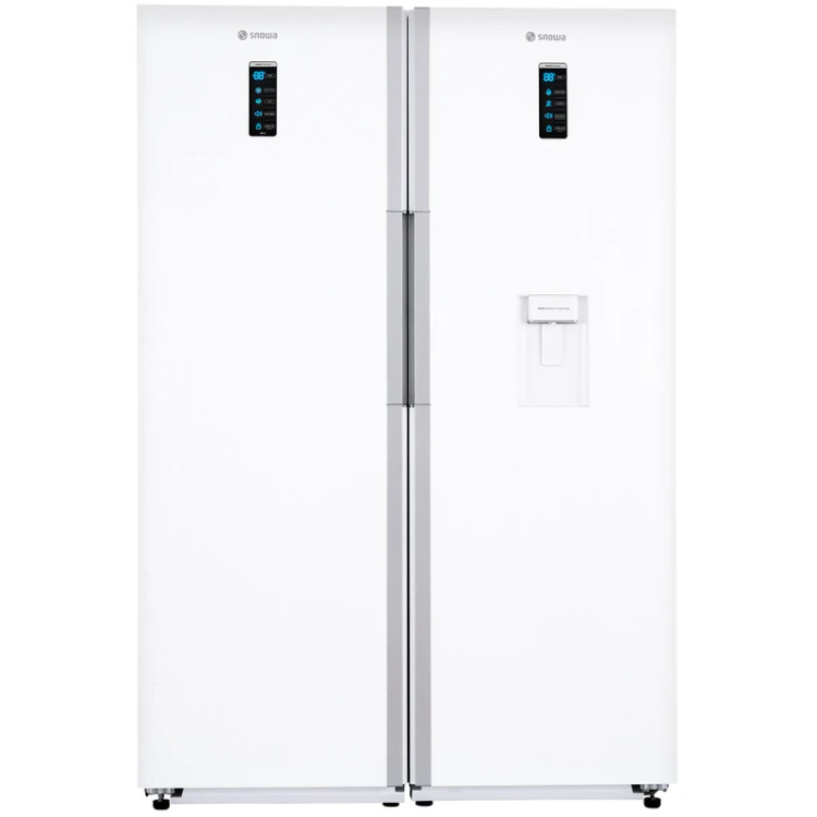یخچال و فریزر 36 فوت دوقلو اسنوا مدل SN6-SN5 1319SW سفید براق