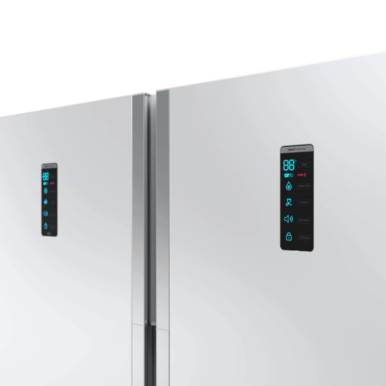 یخچال و فریزر 36 فوت دوقلو اسنوا مدل SN6-SN5 1319GW سفید متالیک