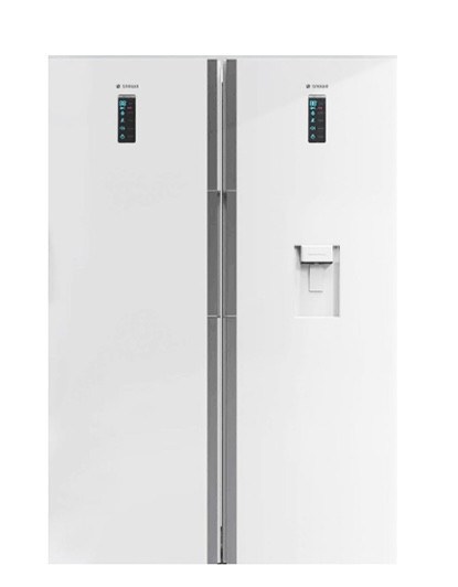 یخچال و فریزر 36 فوت دوقلو اسنوا مدل SN6-SN5 1319GW سفید متالیک