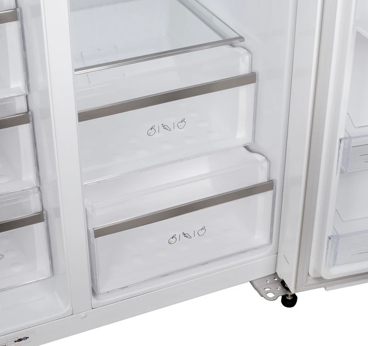 یخچال و فریزر ساید بای ساید 32 فوت اسنوا مدل S1Di-M210-W