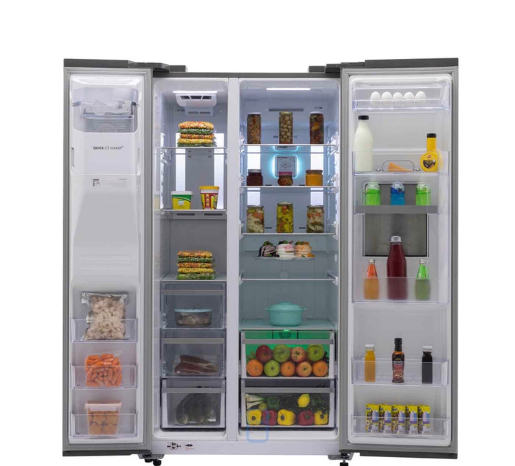 یخچال و فریزر ساید بای ساید 27 فوت اسنوا مدل S1Di-S110-S
