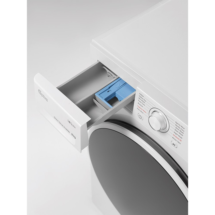 ماشین لباسشویی 8 کیلویی جی پلاس مدل GWM-R87.KT و GWM-R87W.KT