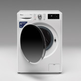 درب بزرگ و شفاف ماشین لباسشویی جیپلاس مدل GWM-M880