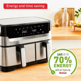 سرخکن بدون روغن تفال، ظرفیت 8.3 لیتری مدل EY905D