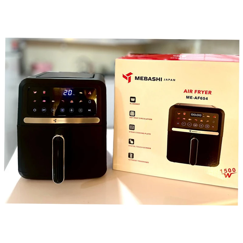 سرخکن بدون روغن مباشی ظرفیت 5 لیتری مدل ME-AF654