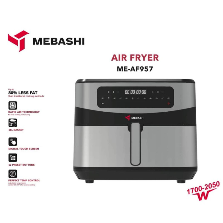 سرخ کن 11 لیتری مباشی مدل MEBASHI ME AF957