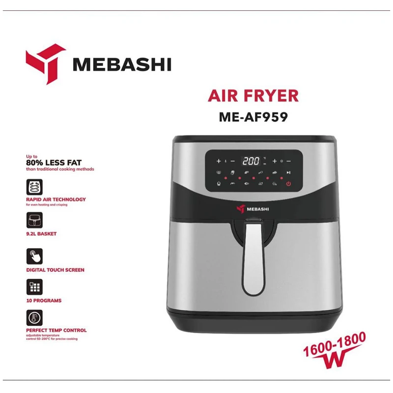 سرخ کن بدون روغن مباشی مدل ME AF959