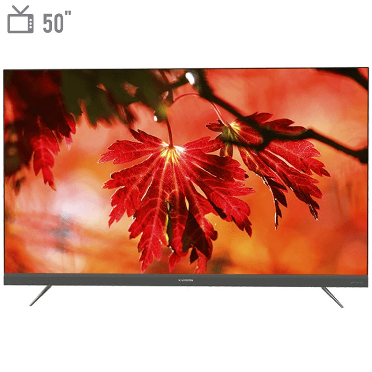 تلویزیون ال ای دی ایکس ویژن هوشمند 50 اینچ مدل 50XTU865
