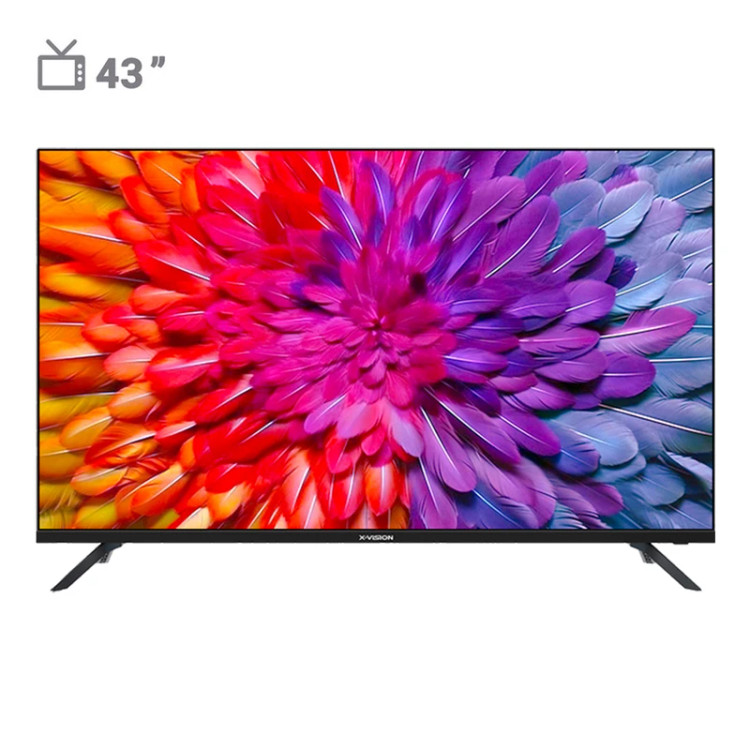 تلویزیون ایکس ویژن مدل XC735 سایز ۴۳ اینچ LED کیفیت Full HD