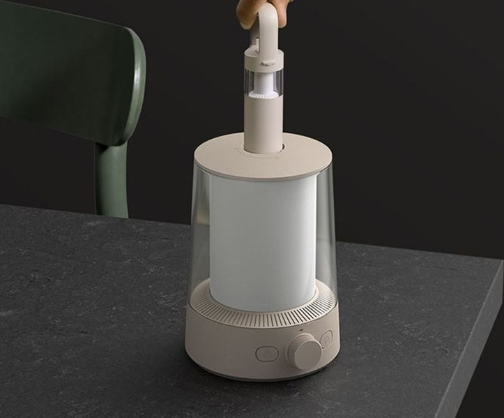 چراغ کمپینگ شیائومی مدل MJLYD001QW با نور LED و شدت ۱۲۰ لومن