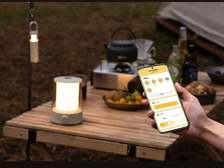چراغ کمپینگ شیائومی مدل MJLYD001QW با نور LED و شدت ۱۲۰ لومن