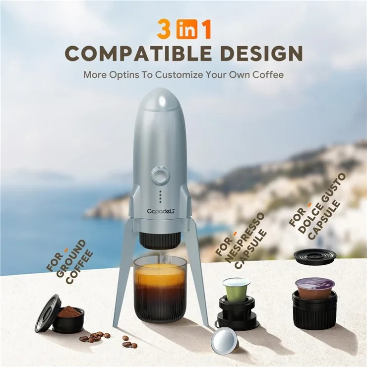 قهوه ساز شارژی کاپادلی مدل ME2409