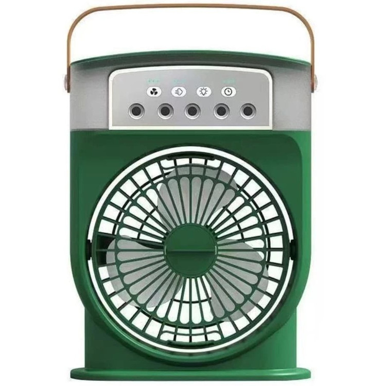 پنکه مه پاش رومیزی شارژی تک فن (Mini Portable Cooling Fan)