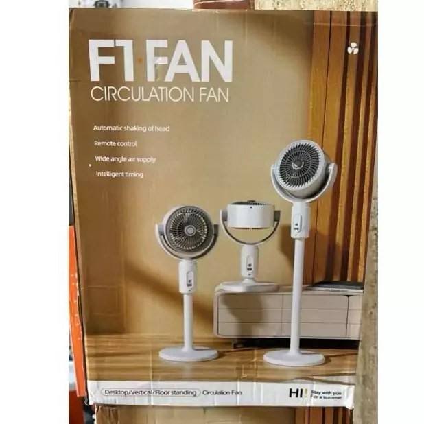 پنکه شارژی F1 FAN مدل چرخشی