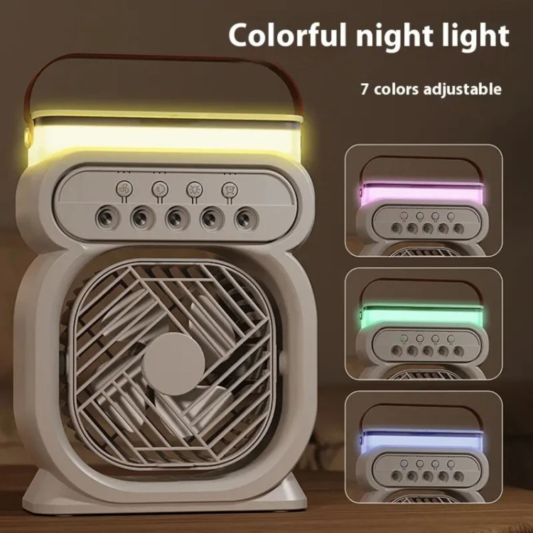 پنکه رومیزی مدل FAN HUMIDIFIER ظرفیت 2600 میلی آمپر ساعت