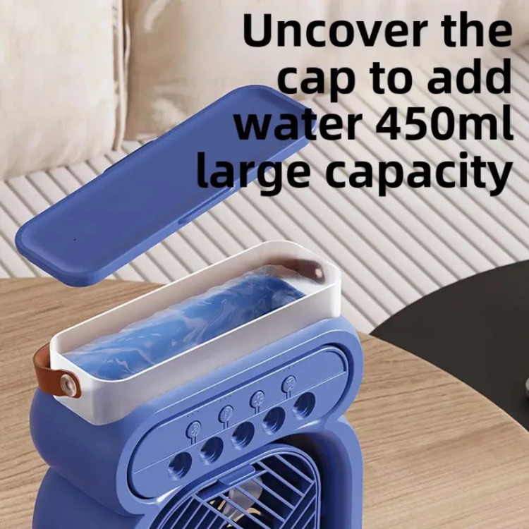 پنکه رومیزی مدل FAN HUMIDIFIER ظرفیت 2600 میلی آمپر ساعت