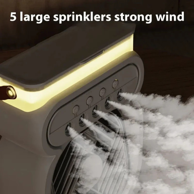 پنکه رومیزی مدل FAN HUMIDIFIER ظرفیت 2600 میلی آمپر ساعت