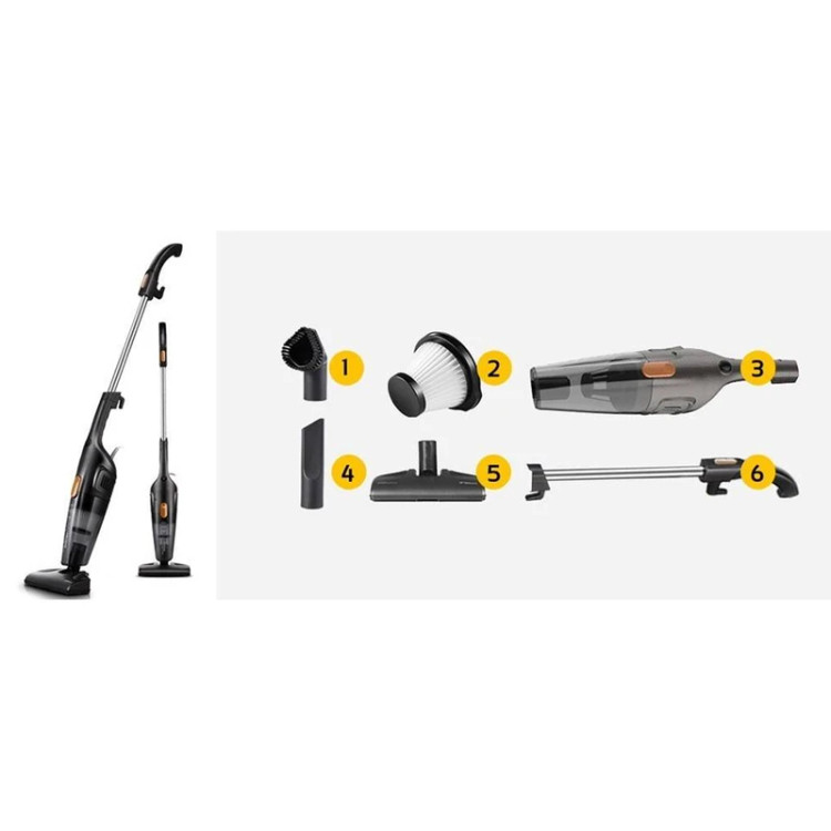 جارو برقی شیائومی مدل DX115C با قدرت مکش ۶۰۰ وات