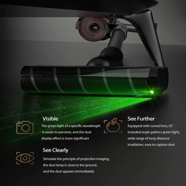 جارو برقی شیائومی Xiaomi Deerma T30W Vacuum Cleaner توان 240 وات