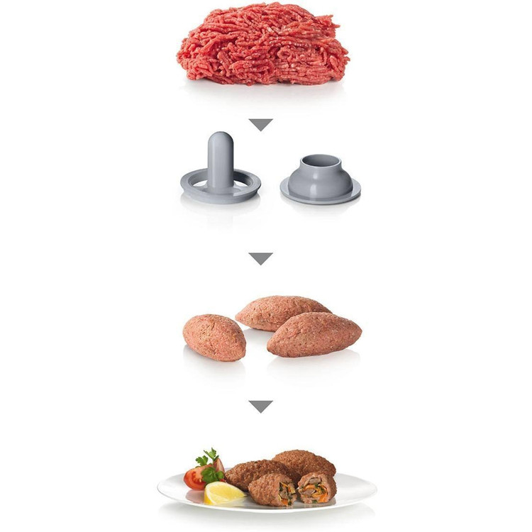 چرخ گوشت بوش مدل MFW68680 ظرفیت ۴.۳ کیلوگرم تک سرعته