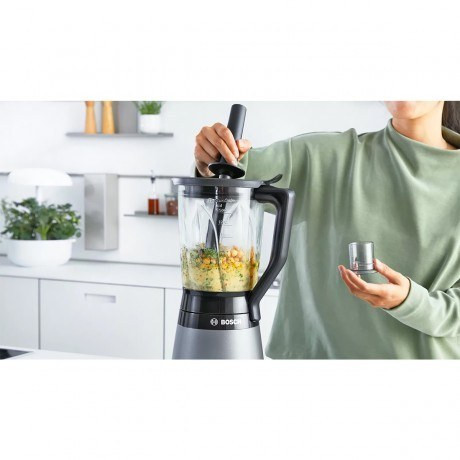 مخلوط کن بوش مدل MMB6172S ظرفیت 1.5 لیتری 2سرعته با کاسه شیشه