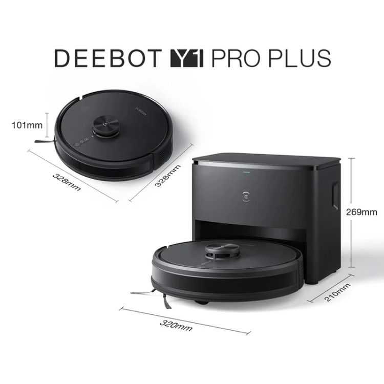 جاروبرقی رباتیک اکووکس رباتیک مدل Y1 PRO PLUS