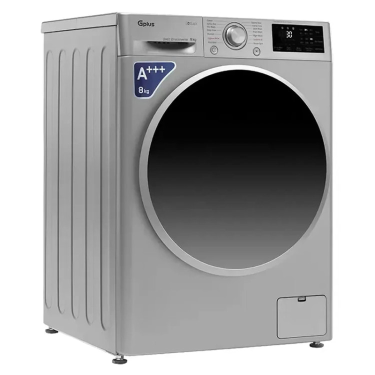 ماشین لباسشویی 8 کیلویی جی پلاس مدل GWM-R87.KT و GWM-R87W.KT