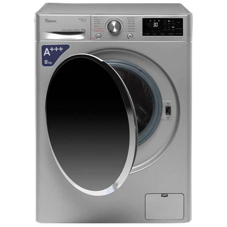 ماشین لباسشویی 8 کیلویی جی پلاس مدل GWM-R88S و GWM-R88W