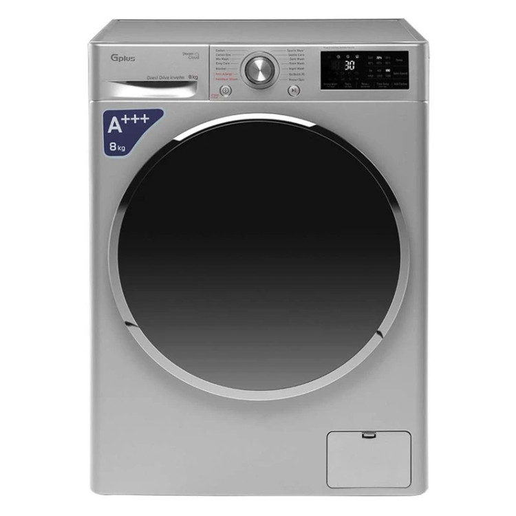 ماشین لباسشویی 8 کیلویی جی پلاس مدل GWM-R88S و GWM-R88W