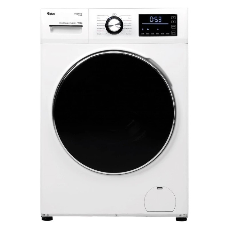 ماشین لباسشویی جی پلاس مدل GWM-P934W و GWM-P934T و GWM-P934BS ظرفیت ۹ کیلوگرم درب از جلو