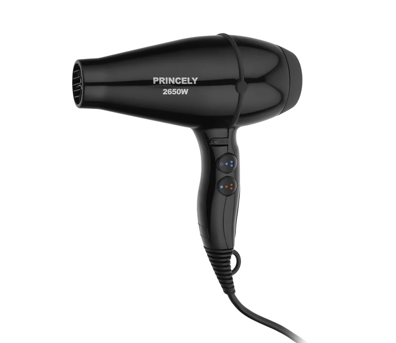 سشوار حرفه ای 2650 وات پرنسلی مدل PR200AT