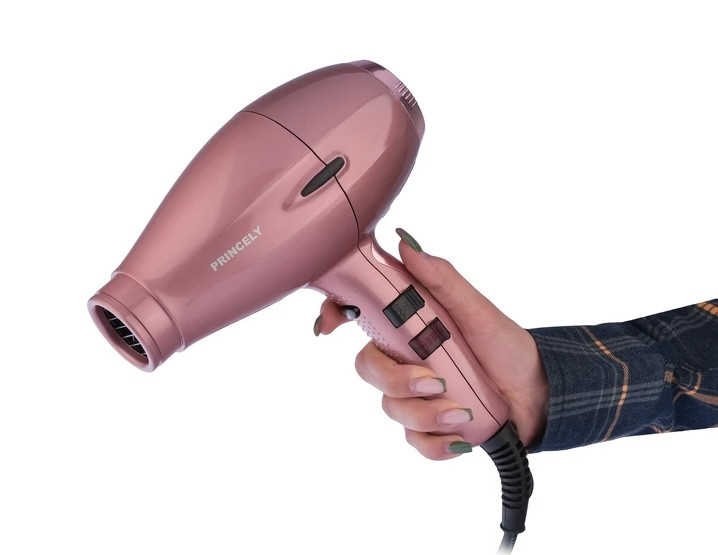 سشوار پرینسلی2200 وات مدل PR252AT با باد سرد و متمرکزکننده