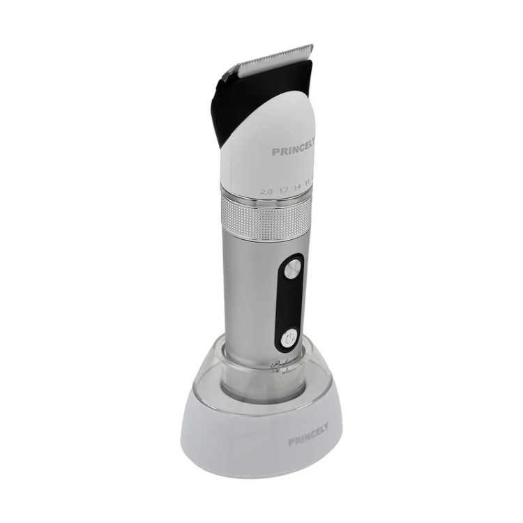 ماشین اصلاح حرفه ای دیجیتال پرنسلی مدل PR470AT-A همراه با پایه شارژر