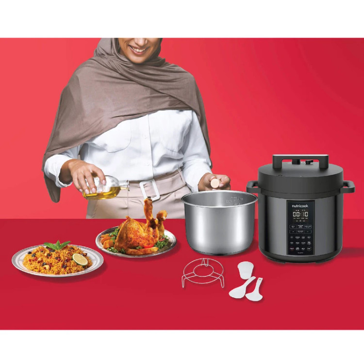 مولتی کوکر نوتریکوک مدل SP208K ظرفیت ۸ لیتر استیل ضد زنگ چند کاره ۱۰۷ فروشنده دیگر