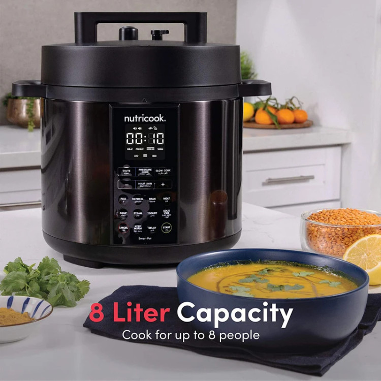 مولتی کوکر نوتریکوک مدل SP208K ظرفیت ۸ لیتر استیل ضد زنگ چند کاره ۱۰۷ فروشنده دیگر