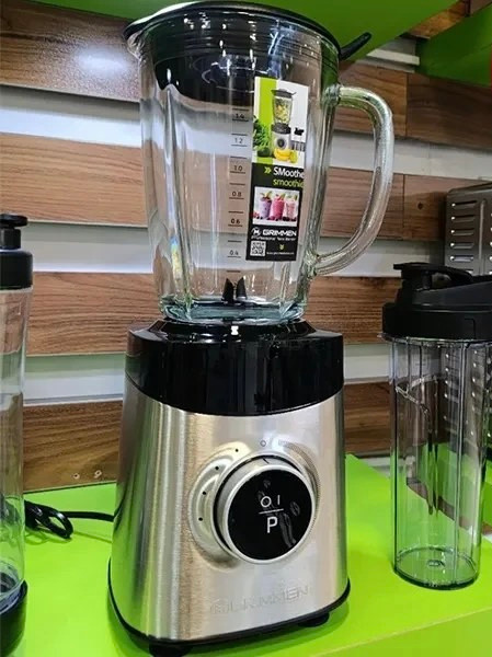 مخلوط کن گریمن مدل GR-TBL526 ظرفیت ۱.۸ لیتر با کاسه شیشه
