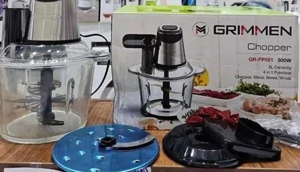 خردکن گریمن مدل GR-FP551 ظرفیت ۳ لیتر با ۴ تیغه