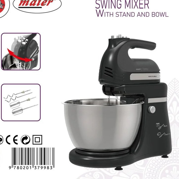 همزن کاسه دار مایر مدل mr-998