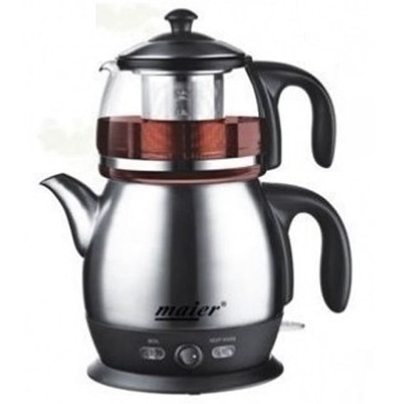 چای ساز مایر مدل MR2525 ظرفیت کتری ۳ لیتر استیل