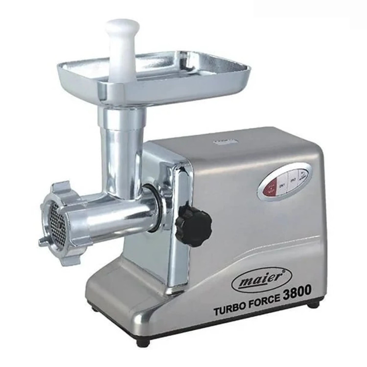 چرخ گوشت مایر مدل MR9095 با قابلیت معکوس و بدنه استیل ضد زنگ