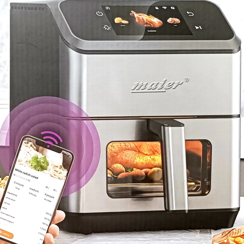 سرخ کن مایر MR-911 ظرفیت ۸ لیتر بدون روغن