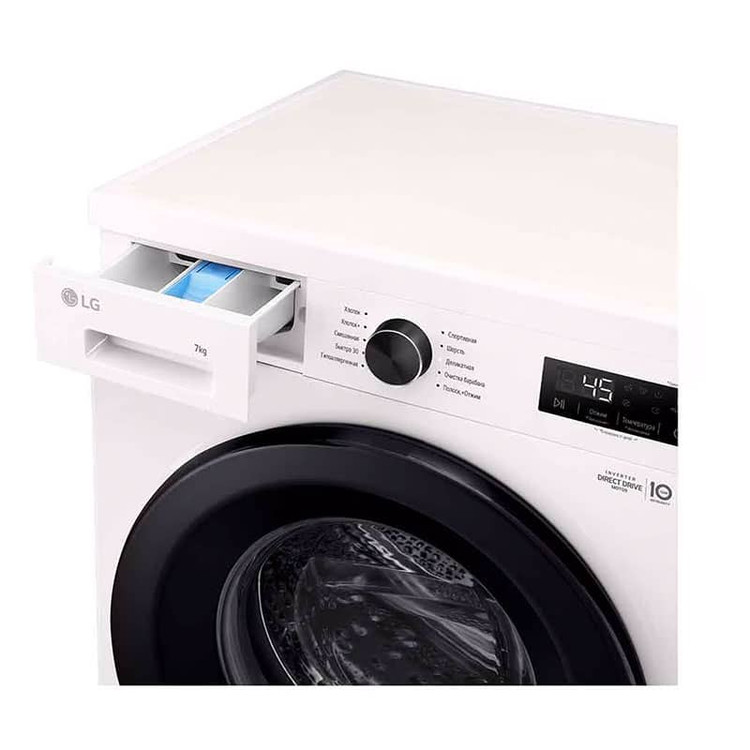 ماشین لباسشویی ال جی Y1 ظرفیت 7 کیلوگرم با موتور BLDC